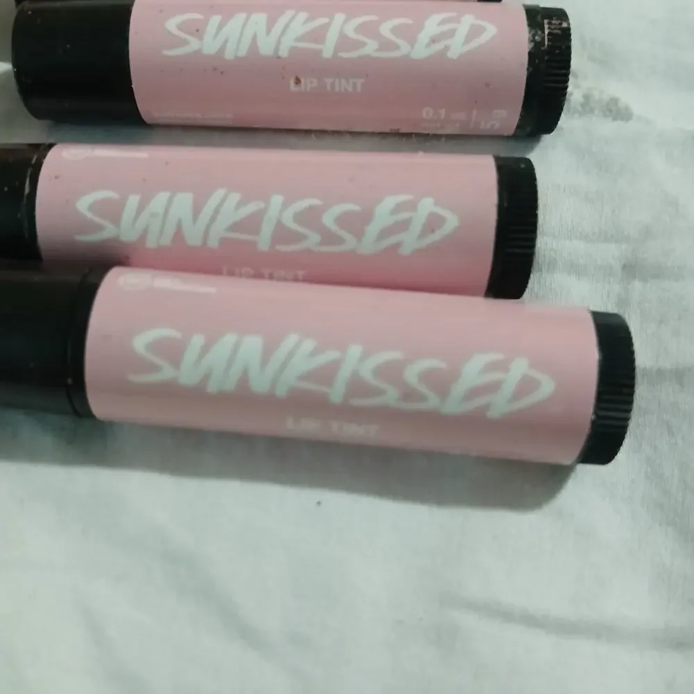 set of 5 LUSH SUNKISSED lip tint hand-created by MAX 2017 RARE lip tint
